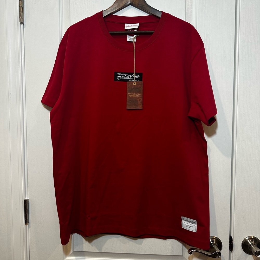 Mitchell & Ness Red Men's Shirt